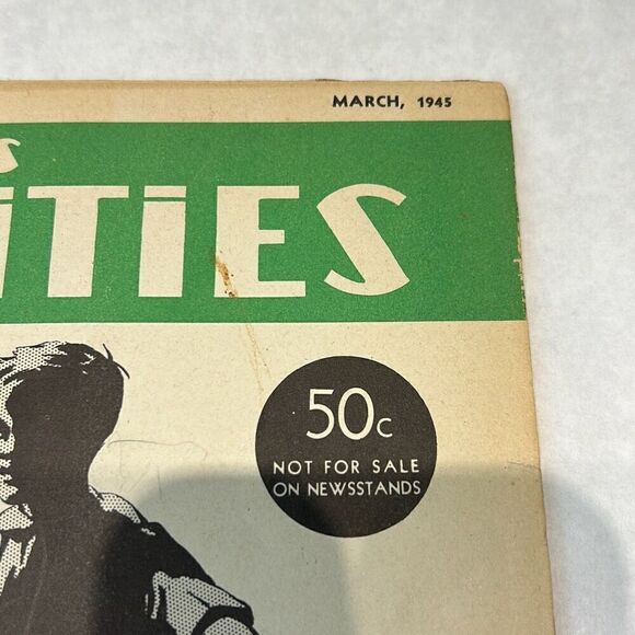 VTG Children's Activities For Home & School Magazine Book March 1945 - Picture 2 of 10